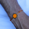 BRACELET DAN OR ORANGE LAVE