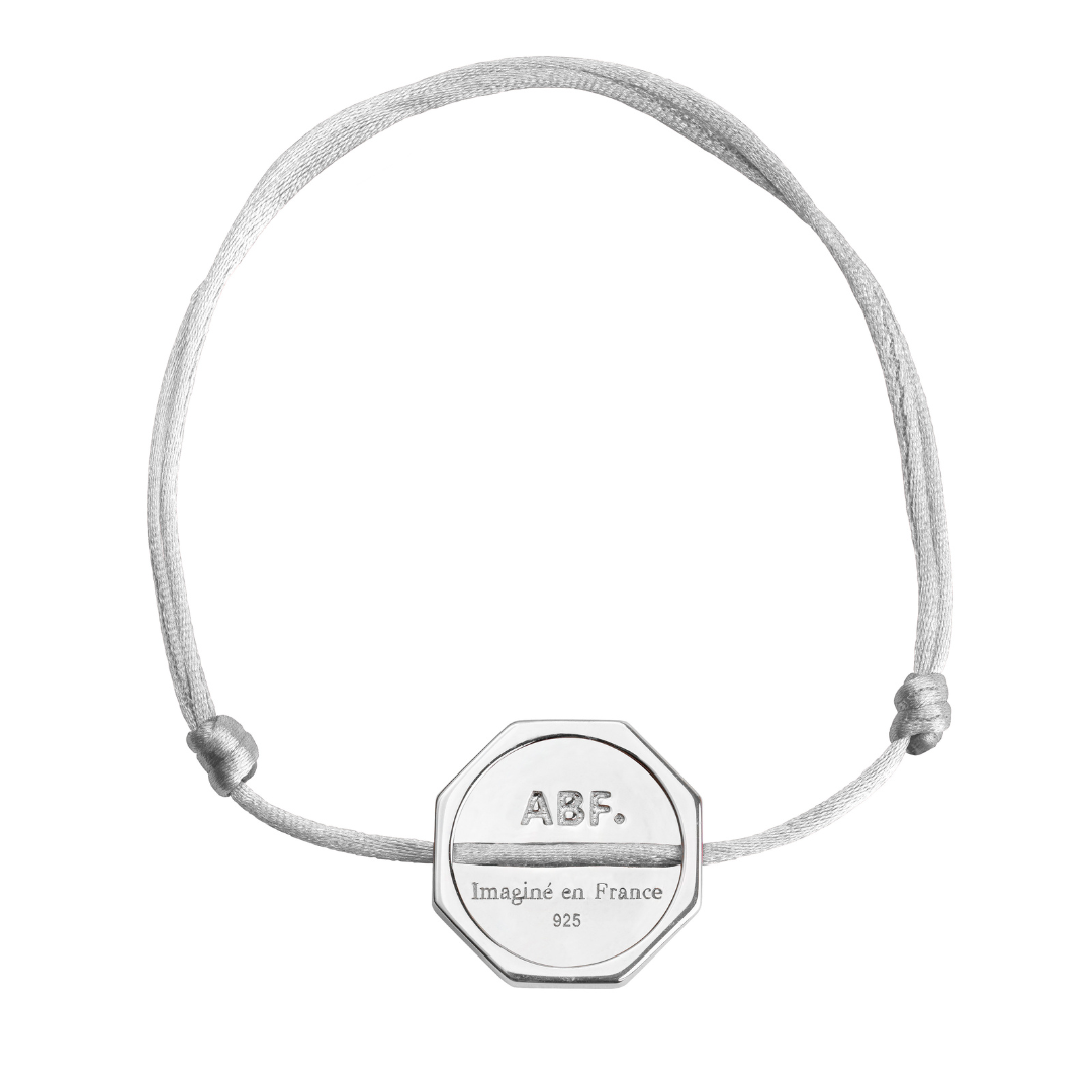 BRACELET DAN ARGENT GRIS RHODIUM