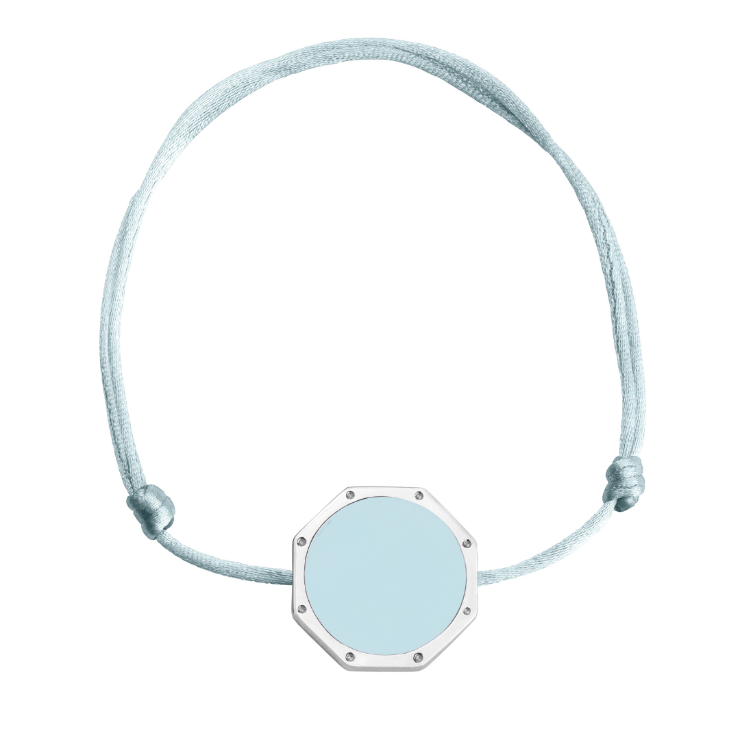 BRACELET DAN ARGENT SKY BLUE