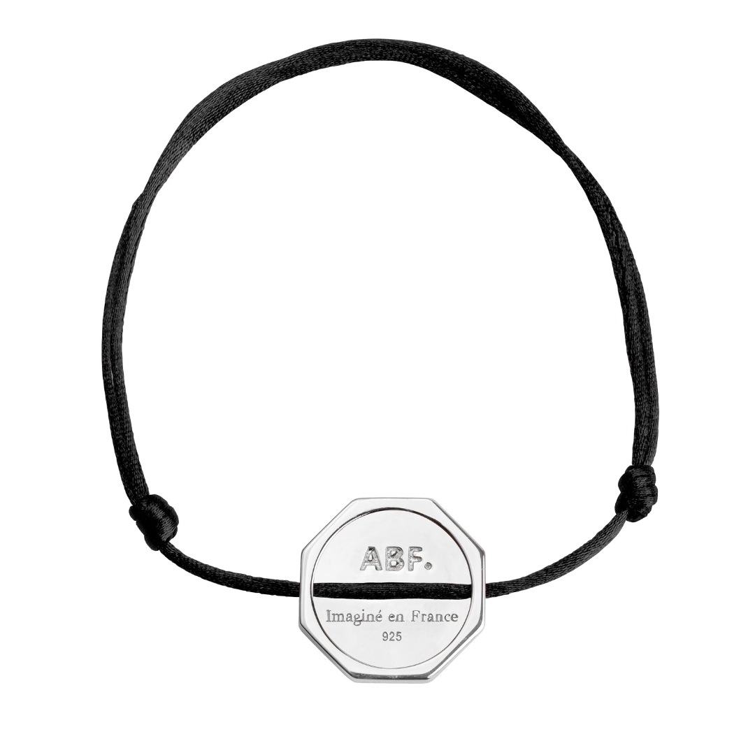 BRACELET DAN ARGENT NOIR