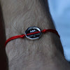 BRACELET DAN ARGENT ROUGE CORAIL